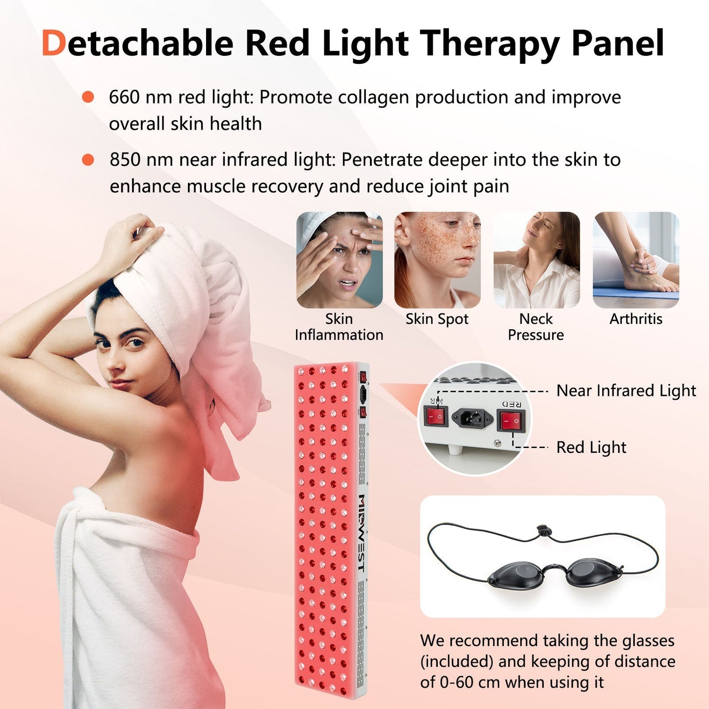 2 People Far Infrared Wooden Sauna Room with Free Red Light Therapy for Home