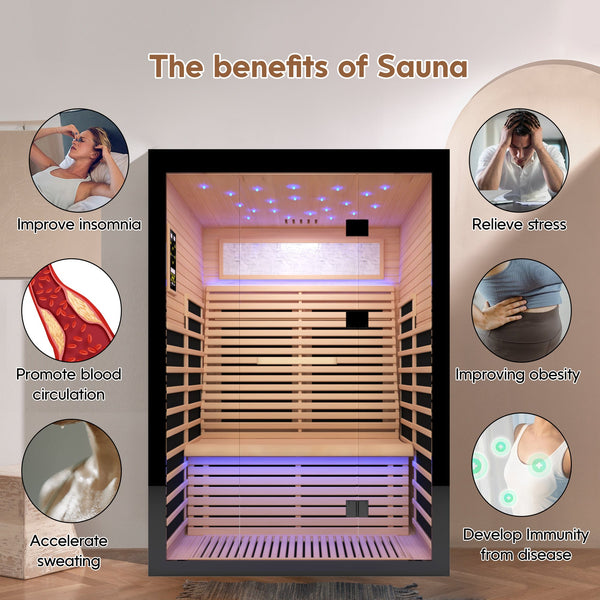 Luxury Double Sauna Room