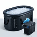 Cold Plunge Tub, 248 Gallon, 1 Horsepower Chiller, Portable Inflatable Hot and Cold Plunge Tub with Water Treatment Kit and WiFi Control