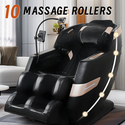 Massage Chair with Bluetooth Connectivity and Speakers